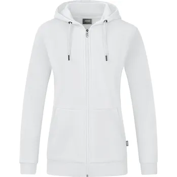 Pánská větrovka JAKO Bunda s kapucí Organic vel. 34, bílá