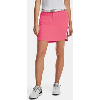 Dámská sukně Sukně Under Armour UA Links Woven Skort-PNK - Dámské Under Armour růžová 2266481