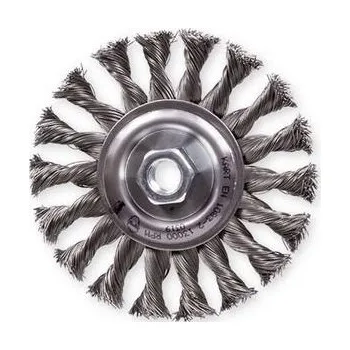 Brusný kartáč Kartáč copánkový radiální ocel hladká 0,40 115xM14 b10 - KR1261127