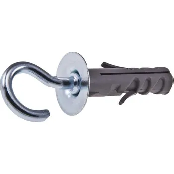 Hmoždinka KOTVA NYLONOVÁ 8,0x40 s hákem