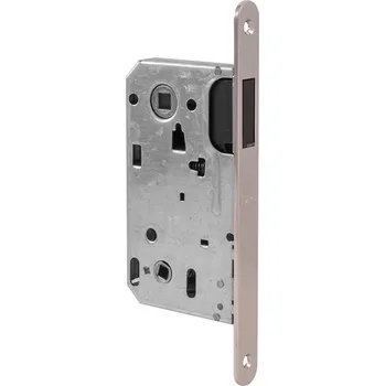 Dveřní kování TI - Magnetický zámek 3599 WC 90 WC klíč, 90 mm ONS - Nikl broušený (36)