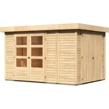 Zahradní stavba dřevěný domek KARIBU RETOLA 4 (82961) natur