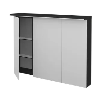 Koupelnový nábytek Dřevojas Třídvéřová galerka ASTON GA3OE 100 - N03 Graphite