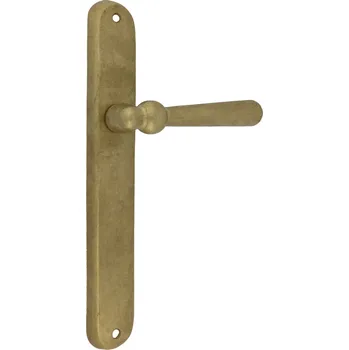 Dveřní kování Cobra dveřní kování GAZELLE (surová mosaz) Provedení: BB (klika/klika, dózický klíč), Rozteč: 90mm