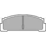 DELPHI Sada brzdových destiček, kotoučová brzda LP29