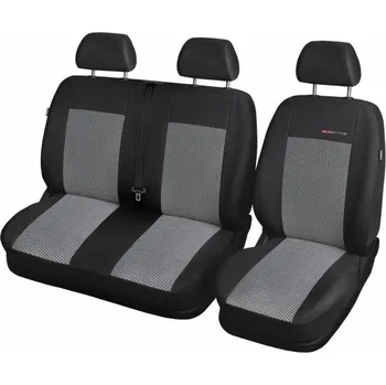 Potah sedadla Autopotahy Citroen Jumper I, 3 místa, od r. 1994-2006, šedočerné