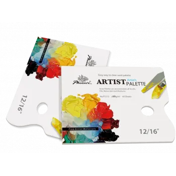 Paleta na barvy Papírové palety 40ks 30x40cm (Papírové palety 40ks 30x40cm)