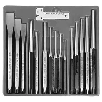 Sekáč Top Master Pro Sada průbojníků a sekáčů 15 dílná CR-V TMP - TM-499921