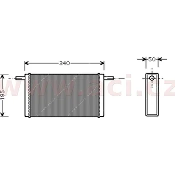 topný radiátor [302*189*40]