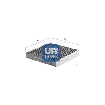 Ventilátor topení a klimatizace Filtr, vzduch v interiéru UFI 54.388.00