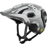 přilba cyklistická POC Tectal Race MIPS Argentite Silver/Uranium Black Matt - 51-54