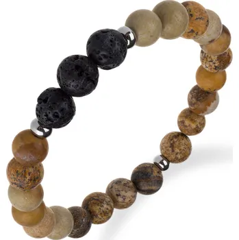 Náramek Meucci BB022 hnědá 15 cm