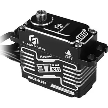 RC vybavení Programovatelné servo FH-BLS3837MED 8.4V/ 37kg - magnetický enkodér - Flash Hobby