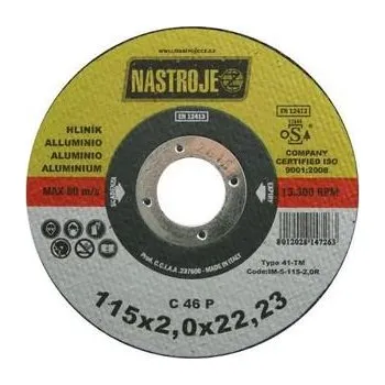 Řezný kotouč NÁSTROJE CZ Kotouč řezný 230x2,0x22 na hliník - certifikát OSA - IM-5-230-2,0R