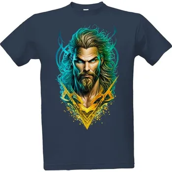 Tričko s potiskem Aquaman - superhrdina pánské