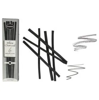 Coates přírodní uhel 6 ks střední 5-6 mm (Coates přírodní uhel 6 ks střední 5-6 mm)