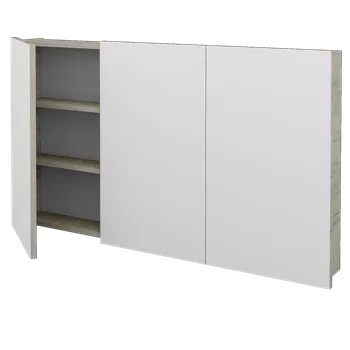 Koupelnový nábytek Dřevojas Třídveřová galerka Q GA3 120 - D05 Oregon