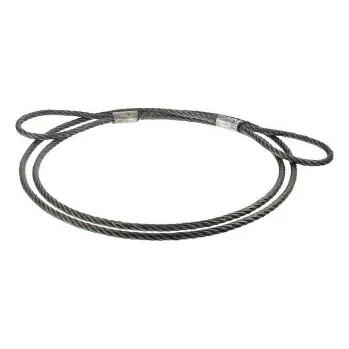 Tažné lano Ocelové lano oko - oko FI 16 mm, 5 m, 2000 kg