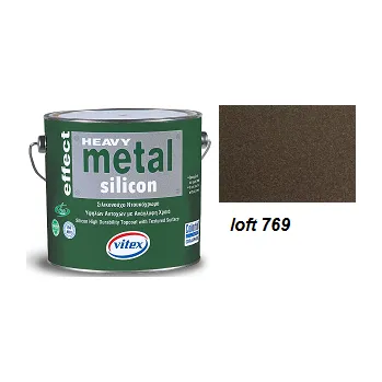 barva na kov Vitex Heavy Metal Silicon Effect - strukturální kovářská barva 769 Loft 0,75L