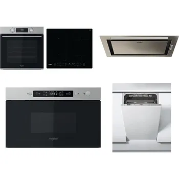 Domácí spotřebič WHIRLPOOL OMK58CU1SX + WHIRLPOOL WL B8160 NE + WHIRLPOOL WCT3 64 FLB X + WHIRLPOOL MBNA910X + WHIRLPOOL WSIC 3M27 C