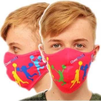 rouška Sportovní rouška na cheerleading, dvouvrstvá / velikost L