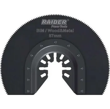 Raider Půlkulatý pilový list pro oscilační brusky BIM, na kov a dřevo, pr. 87mm (3-7/16") RD - TM-155604