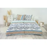 Ložní povlečení bavlněné Stanex Luisa (LS247), 140 x 220 + 90 x 70, Knoflíkové