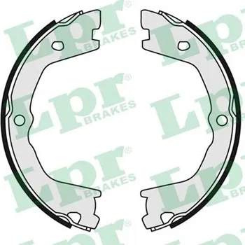 Brzdová čelist LPR Sada brzdových čelistí, parkovací brzda 09080