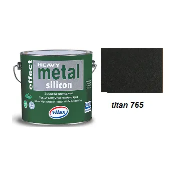 barva na zeď Vitex Heavy Metal Silicon Effect - Structural Forge Paint 765 Titan 2,25L