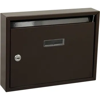 Poštovní schránka SA - POŠTOVNÍ SCHRÁNKA - PL 040461 Hnědý komaxit