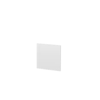 Koupelnový nábytek Dřevojas Krycí deska k zakrácení KDZ SZZ1 (výška 30 cm) - L01 Bílá vysoký lesk