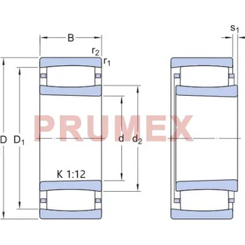 SKF C2217 K toroidní ložisko CARB
