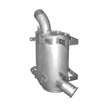 Přední díl výfuku Tlumič výfuku RVI MAGNUM EURO I, II L= 650mm