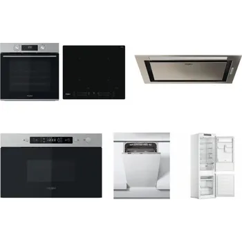 Set domácích spotřebičů WHIRLPOOL OMK58CU1SX + WHIRLPOOL WL S7260 NE + WHIRLPOOL WCT3 64 FLB X + WHIRLPOOL MBNA910X + WHIRLPOOL WSIC 3M27 C + WHIRLPOOL WHC18 T311