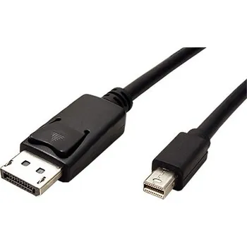 Video kabel ROLINE GREEN DisplayPort kabel, DP(M) - miniDP(M), TPE, černý, 3m - 11.44.5636