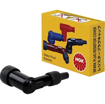 Zapalovací a žhavicí svíčka NGK fajfka na zapalovací svíčky ebonitová ohnutá (90) barva černá (NR 8330) (NGK fajfka na zapalovací svíčky ebonitová ohnutá (90) barva černá (NR 8330))