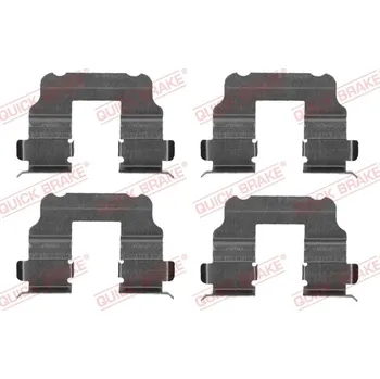 Brzdový komplet QUICK BRAKE Sada příslušenství, obložení kotoučové brzdy 1091690