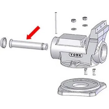 Svěrák Trubková matice (Tr12x3) náhradní díl YORK 063 {poz.3} - YK-ND-10-60-10-03