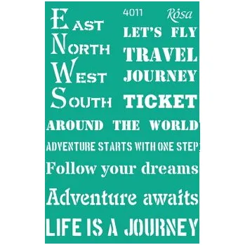 Šablona opakovatelně samolepící 13x20cm – 4011 (Šablona opakovatelně samolepící 13x20cm – 4011)