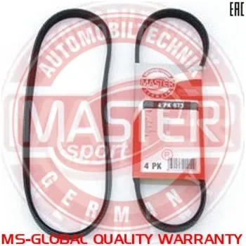 MASTER-SPORT Ozubený klínový řemen 4PK654PCSMS