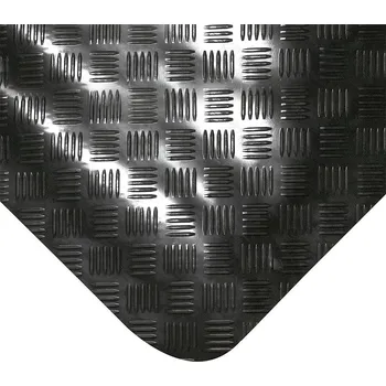 Rohožka Černá gumová protiúnavová protiskluzová antistatická rohož - 10 m x 140 cm x 0,3 cm
