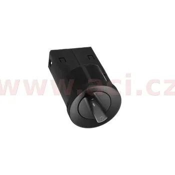 Mlhový světlomet přepínač parkovacích a potkávacích světel a zd. mlhové světlo, červené podsvícení (ŠKODA, VW)