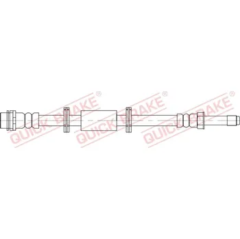 Brzdová hadice Brzdová hadice OJD Quick Brake 32.826