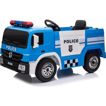 Dětské elektrovozidlo Goldenbaby Dětské elektrické Policejní auto modrá
