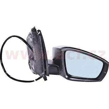 Auto zrcátko 11/09- zpětné zrcátko el. ovládané vyhřívané zrcátko s blikačem (obdélníkový konektor) P