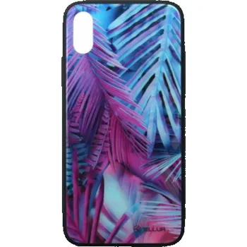 Telefonní příslušenství Tellur Cover Glass print for iPhone XS palm