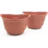 Květináč Bama Gerla Style 2 ks 26 cm terakotový
