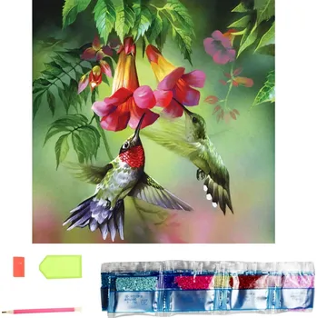 Diamantové malování GFT Diamantové malování basic ptáčci