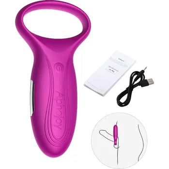 Návlek na penis APHOJOY Kroužek na penis magenta