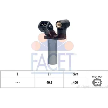 Kliková hřídel FACET Generátor impulsů, klikový hřídel 90307